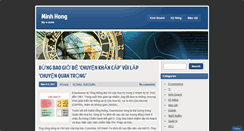 Desktop Screenshot of minhhong.com